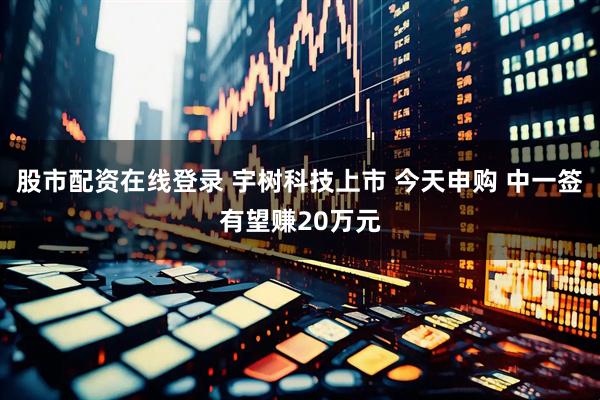 股市配资在线登录 宇树科技上市 今天申购 中一签有望赚20万元